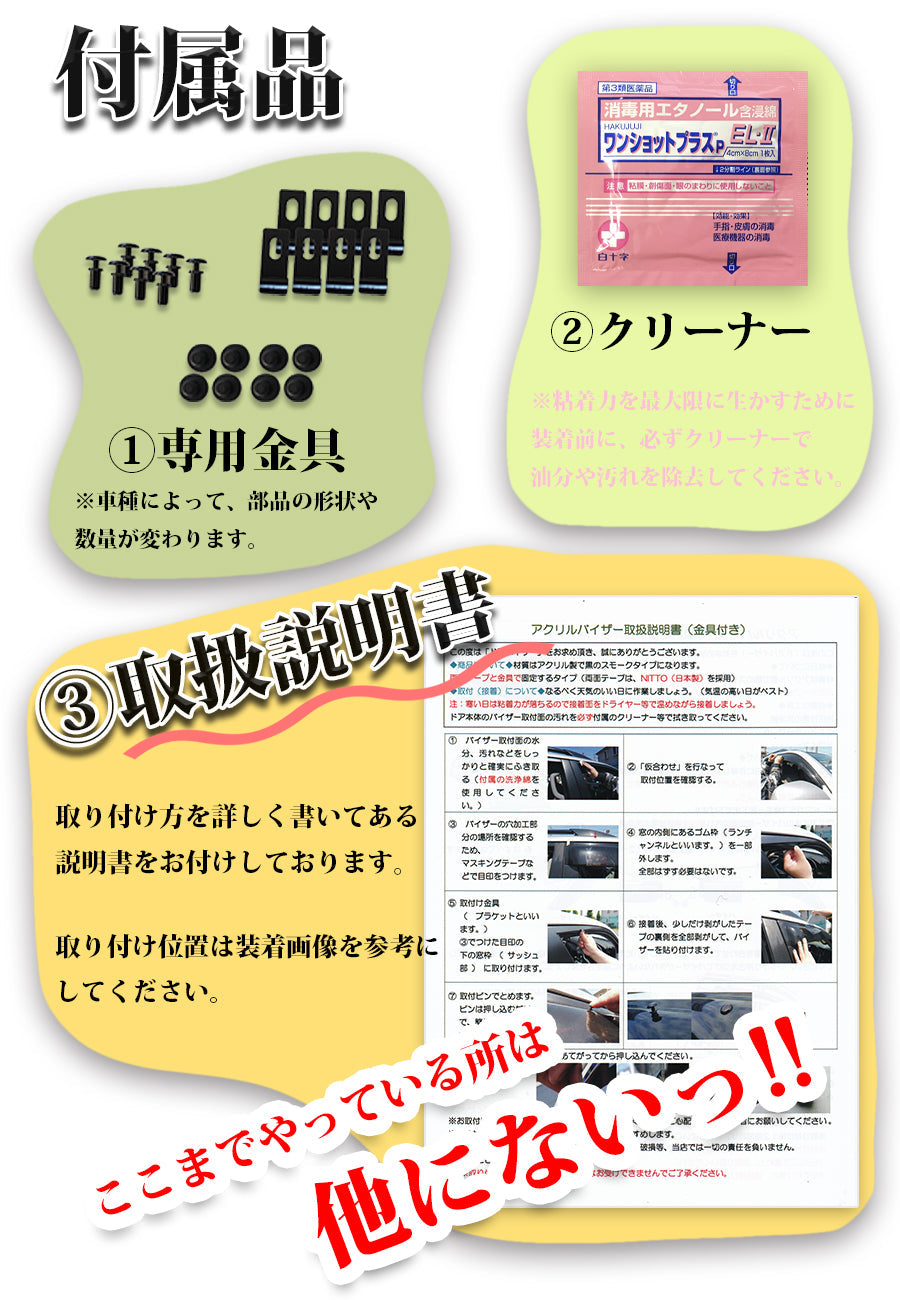 レクサスNX250 NX350 NX450 20系 フロアマット&ラゲッジマット&ドアバイザーセット 織柄シリーズ 社外新品