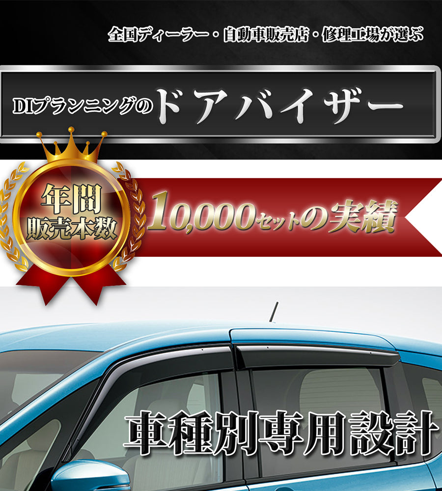ホンダ N-ONE エヌワン JG系 N-ONE e : ドアバイザー サイドバイザー 金具有り 社外新品