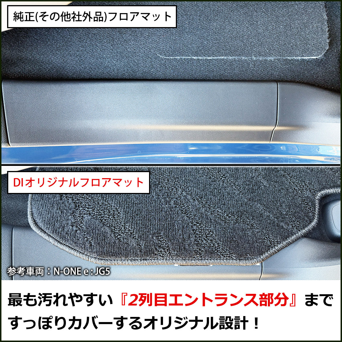 ホンダ 新型 N-ONE e : JG5 N-ONE エヌワン JG3 JG4 JG1 JG2 フロアマット DXシリーズ