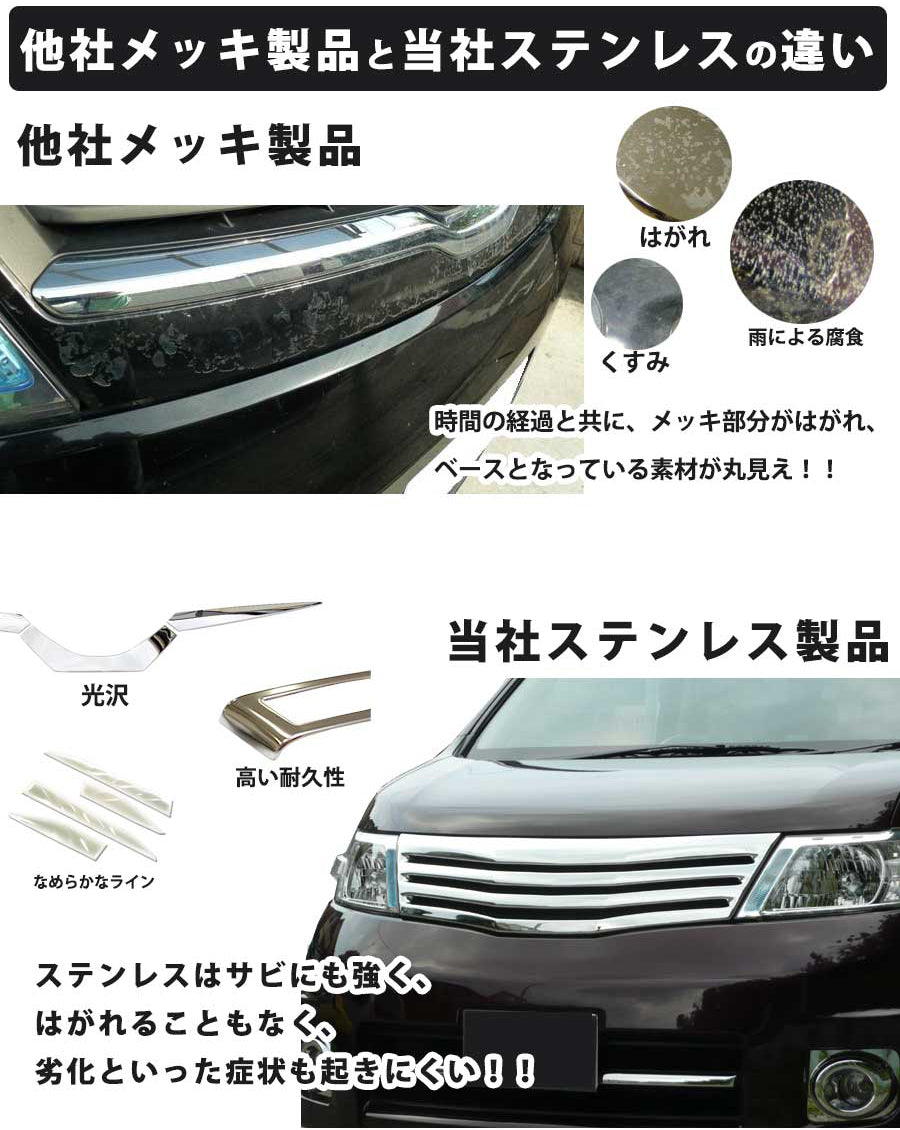 トヨタ 新型 ヴォクシー ノア スズキ ランディ 90系 ドアモール ウェザーストリップカバー パーツ ドレスアップ 社外品